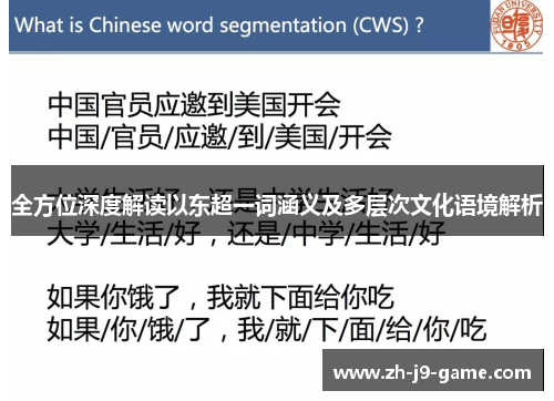 全方位深度解读以东超一词涵义及多层次文化语境解析 全方位深度解读以东超一词涵义及多层次文化语境解析