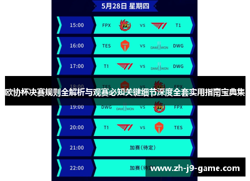 欧协杯决赛规则全解析与观赛必知关键细节深度全套实用指南宝典集