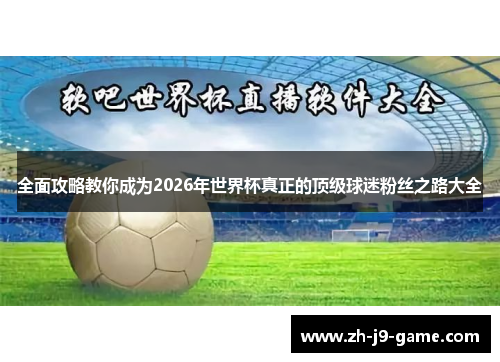 全面攻略教你成为2026年世界杯真正的顶级球迷粉丝之路大全
